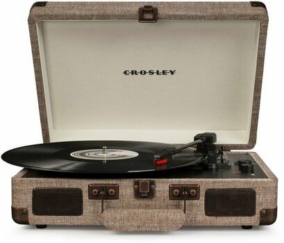 Tourne-disque portable Crosley Cruiser Deluxe Havana Brown - 1