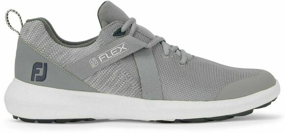 Chaussures de golf pour hommes Footjoy Flex Grey 42 - 1