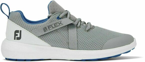 Pantofi de golf pentru femei Footjoy Flex Grey/Blue 37 - 1