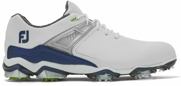 Chaussures de golf pour hommes Footjoy Tour X White/Navy 39 - 1