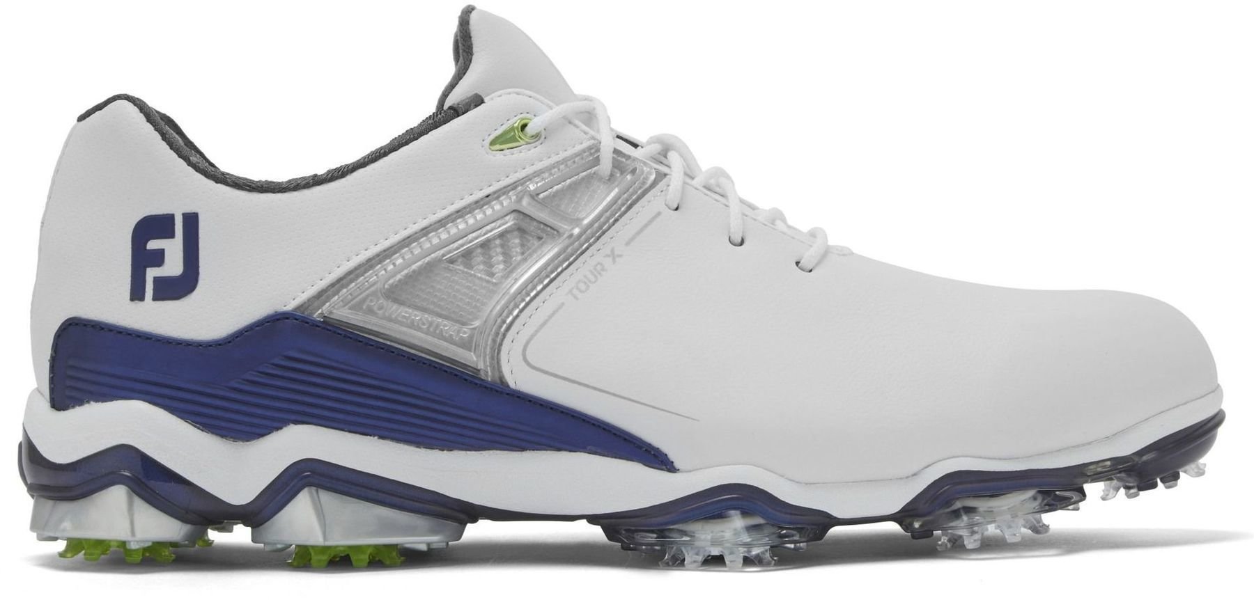 Chaussures de golf pour hommes Footjoy Tour X White/Navy 45