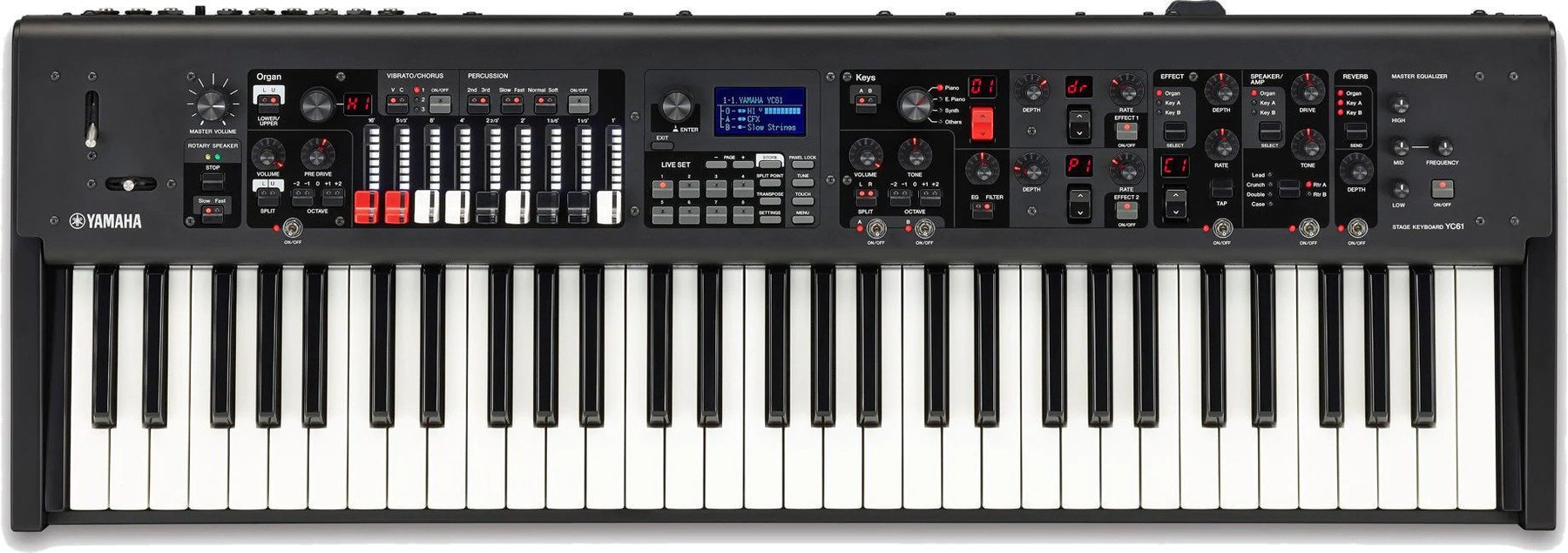 Elektronický organ Yamaha YC61 Elektronický organ (Zánovné)
