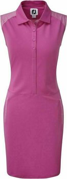 Kjol / klänning Footjoy Cap Sleeve Pique Dress Rose M - 1
