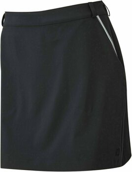 Skirt / Dress Footjoy Lightweight Woven Womens Skort Navy/Dot Print Trim L - 1