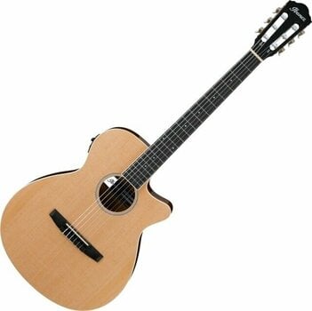 Klasická gitara s elektronikou Ibanez AEG7TN-NT 4/4 Natural - 1