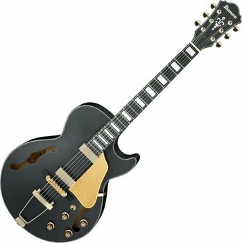 Gitara semi-akustyczna Ibanez AG85-BKF Czarny - 1