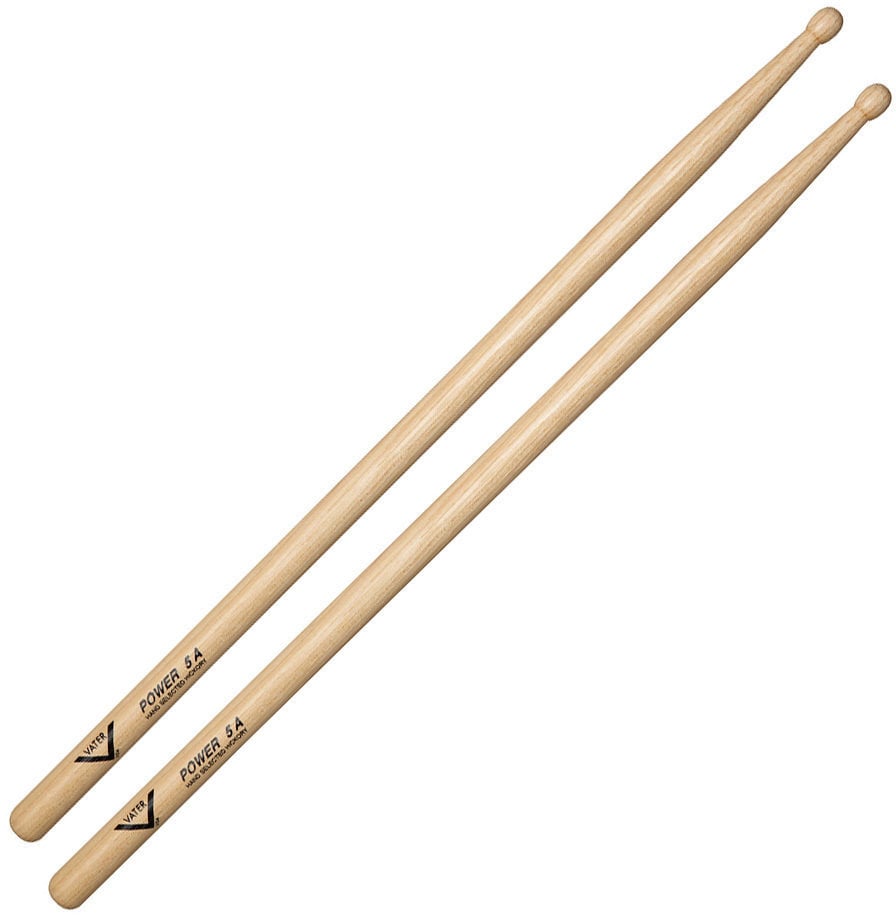 Drumsticks Vater VHP5AW American Hickory Power 5A Drumsticks