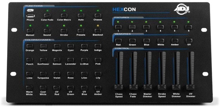 Lighting Controller, Interface ADJ HEXCON (B-Stock) #945027 (Pre-owned)