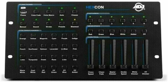 Lighting Controller, Interface ADJ HEXCON (B-Stock) #945027 (Pre-owned) - 1
