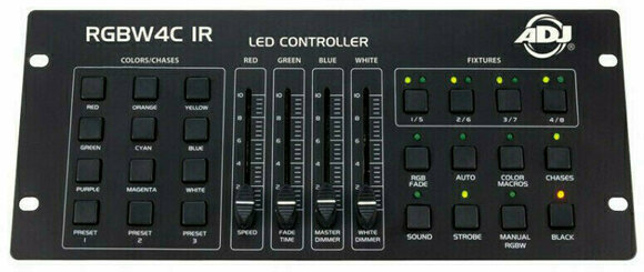 Lighting Controller, Interface ADJ RGBW4C IR - 1