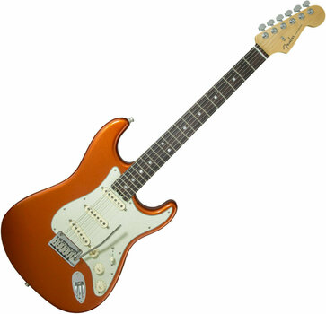 Guitare électrique Fender American Elite Stratocaster RW Autumn Blaze Metallic - 1