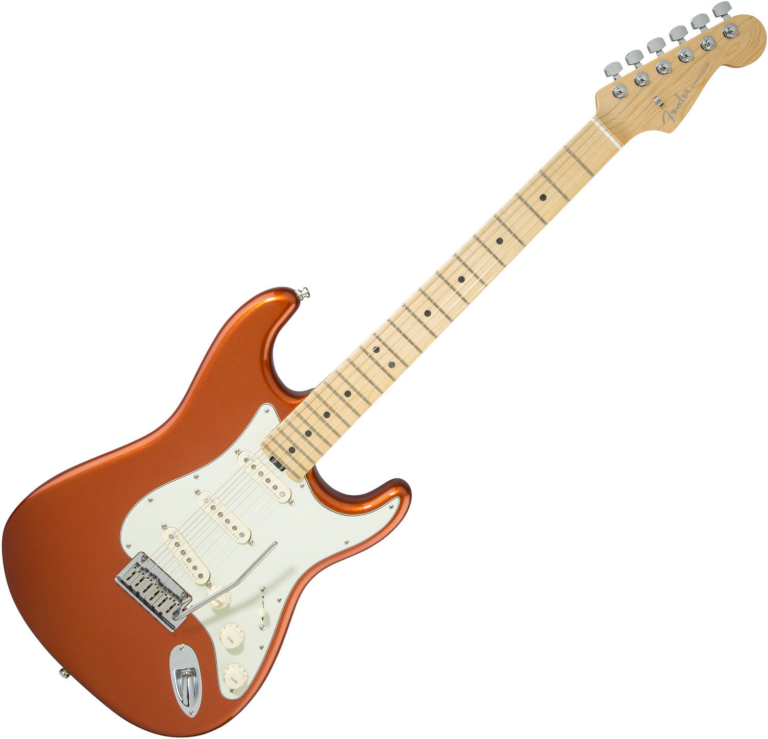 Guitarra elétrica Fender American Elite Stratocaster MN Autumn Blaze Metallic