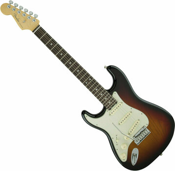 Guitarra elétrica para esquerdinos Fender American Elite Stratocaster Left-Hand RW 3-Color Sunburst - 1