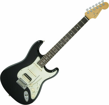 Електрическа китара Fender American Elite Stratocaster HSS Shawbucker RW Mystic Black - 1