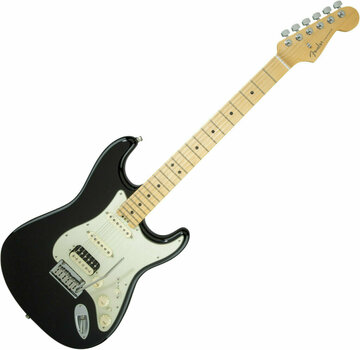 Guitare électrique Fender American Elite Stratocaster HSS Shawbucker MN Mystic Black - 1