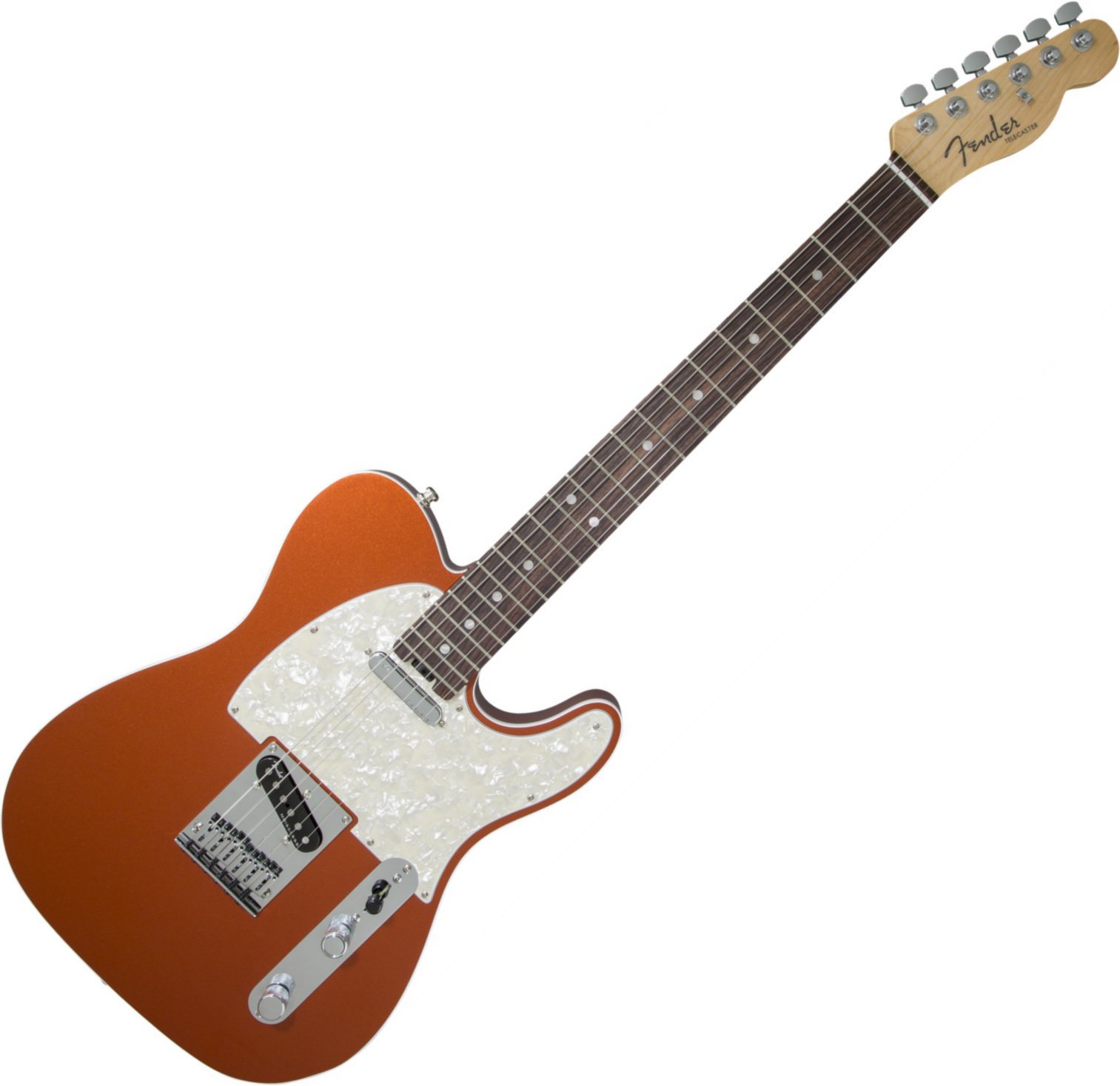Guitarra elétrica Fender American Elite Telecaster RW Autumn Blaze Metallic