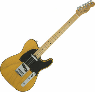 Electric guitar Fender American Elite Telecaster MN Butterscotch Blonde Ash - 1