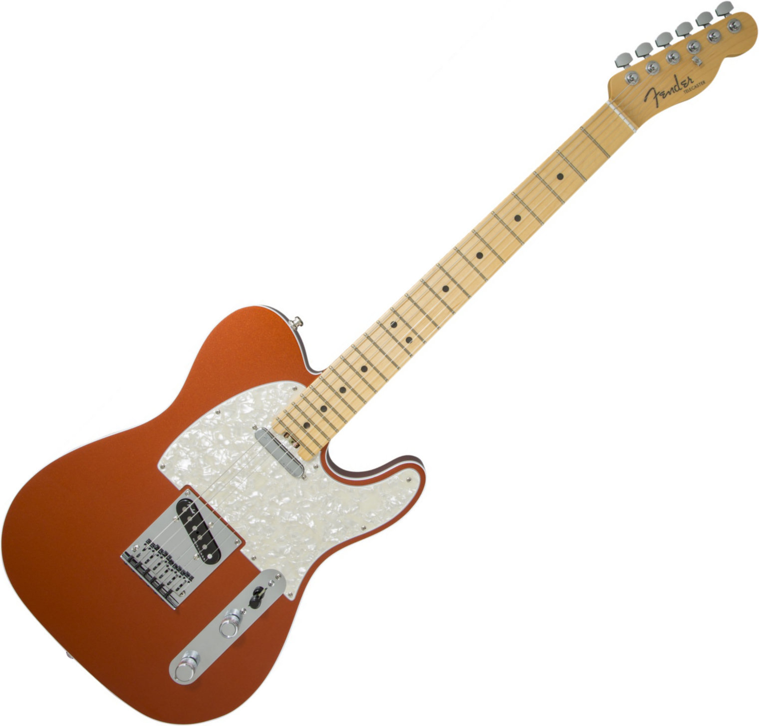 Elektrická gitara Fender American Elite Telecaster MN Autumn Blaze Metallic
