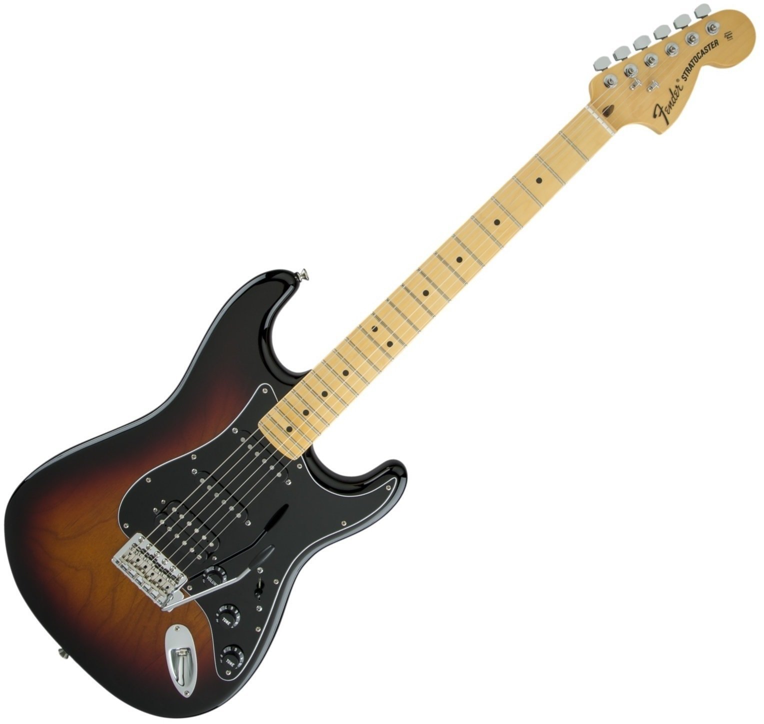 Guitare électrique Fender American Special Stratocaster HSS MN 3-Color Sunburst