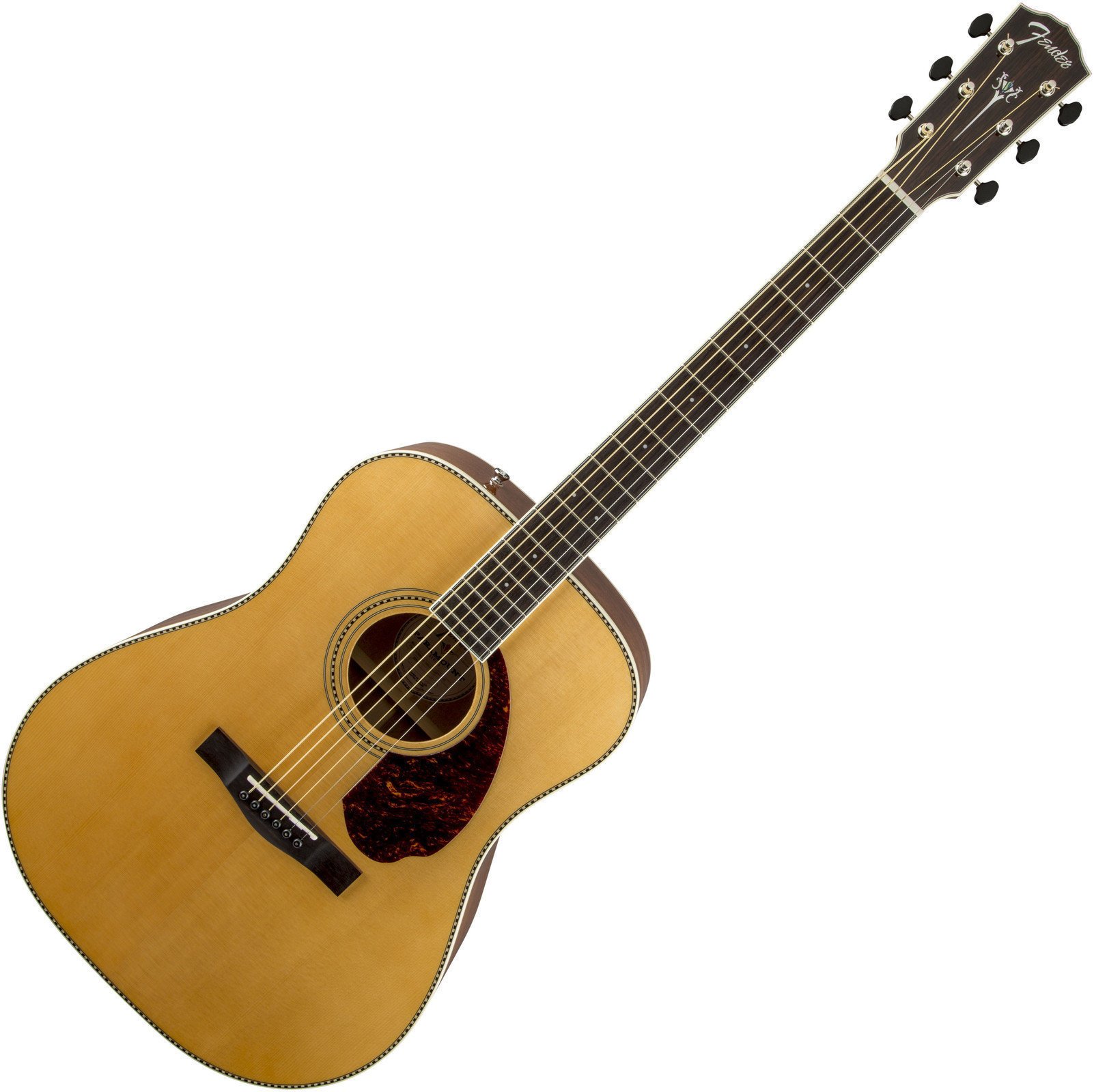 electro-acoustic guitar Fender PM-1 Standard Dreadnought, Natural