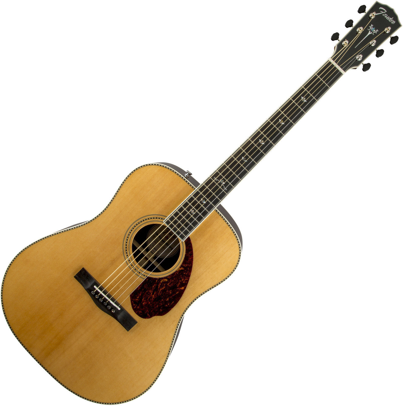 Guitarra electroacústica Fender PM-1 Deluxe Dreadnought, Natural