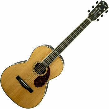 Elektro-akoestische gitaar Fender PM-2 Deluxe Parlour, Natural - 1