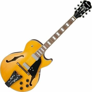 Félakusztikus - jazz-gitár Ibanez GB10EM-AA Antique Amber - 1