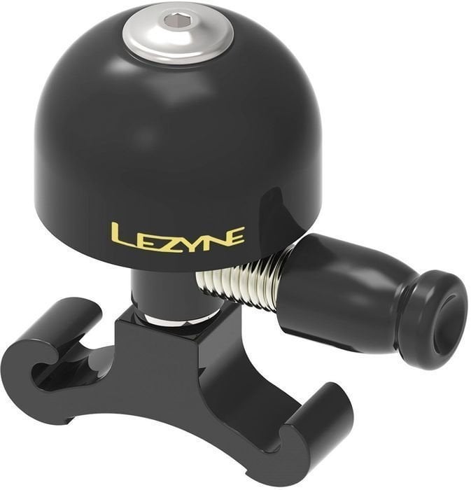 Bicycle Bell Lezyne Classic Brass Small All Black Bicycle Bell