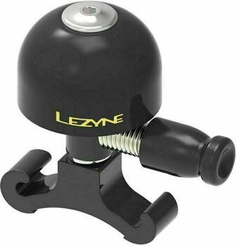 Bicycle Bell Lezyne Classic Brass Small All Black Bicycle Bell - 1