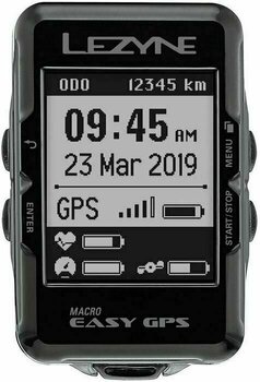 elettronica per bicicletta Lezyne Macro Easy GPS - 1