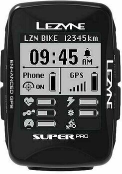 Kerkékpár elektronika Lezyne Super Pro GPS - 1