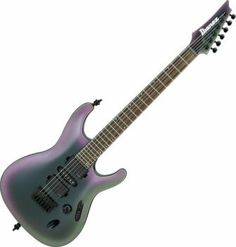 Electric guitar Ibanez S671ALB-BAB Black Aurora Burst Gloss - 1