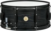 Tama WP1465BK-BOW Woodworks 14" Black Oak Wrap Mažasis būgnas