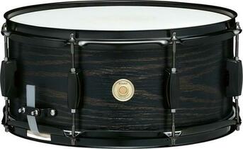 Tama WP1465BK-BOW Woodworks 14" Black Oak Wrap Caja (Como nuevo)