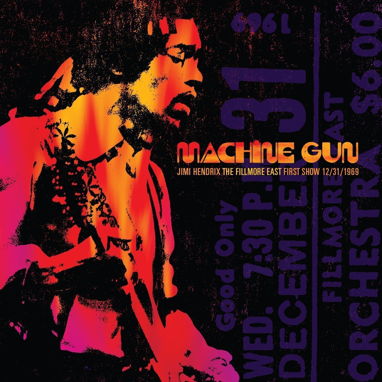 Schallplatte Jimi Hendrix Machine Gun:the Fillmore East First Show 12/31/69 (2 LP)