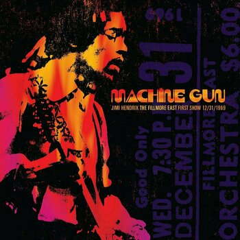 Vinyl Record Jimi Hendrix Machine Gun:the Fillmore East First Show 12/31/69 (2 LP) - 1