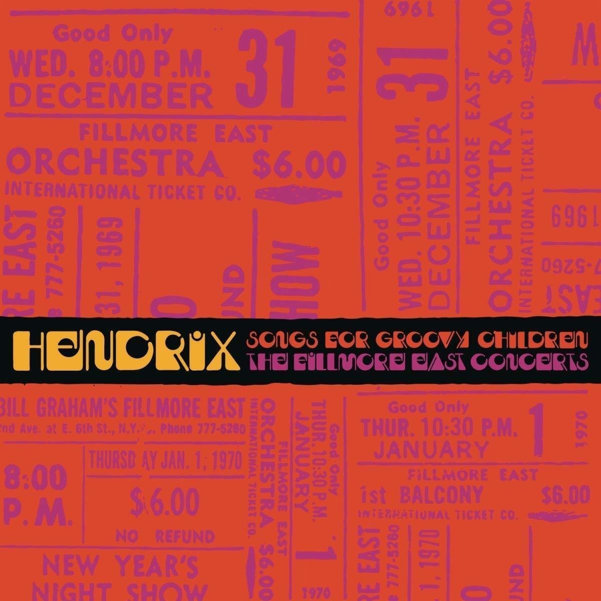 Disco de vinilo Jimi Hendrix - Songs For Groovy Children: The Fillmore East Concerts (Box Set) (8 LP)