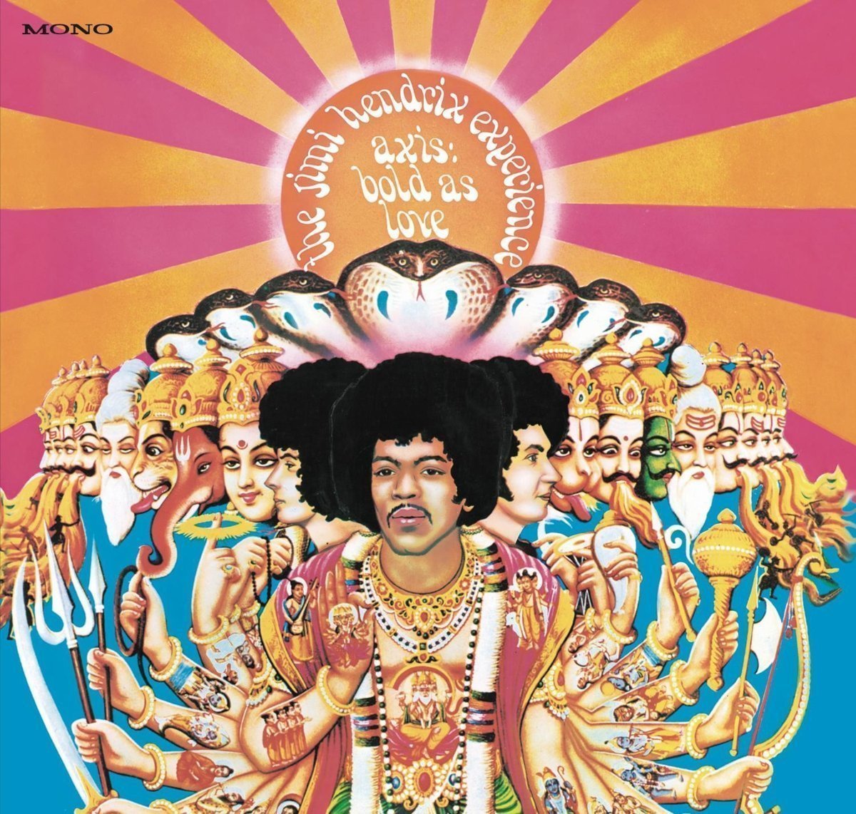 Vinyylilevy The Jimi Hendrix Experience Axis: Bold As Love (LP)