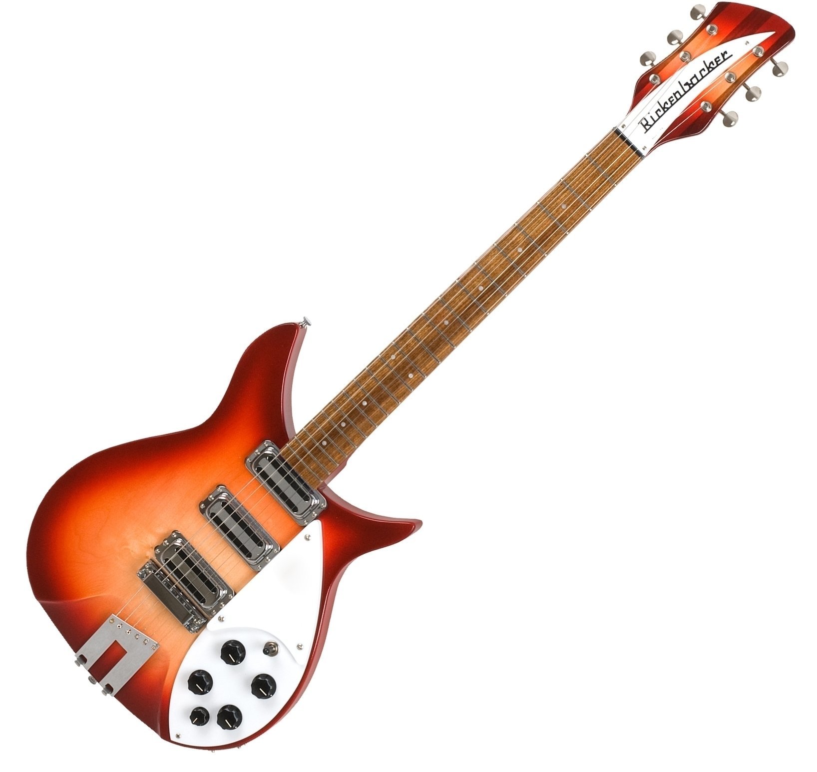 Semi-akoestische gitaar Rickenbacker 350V63 Liverpool Fireglo