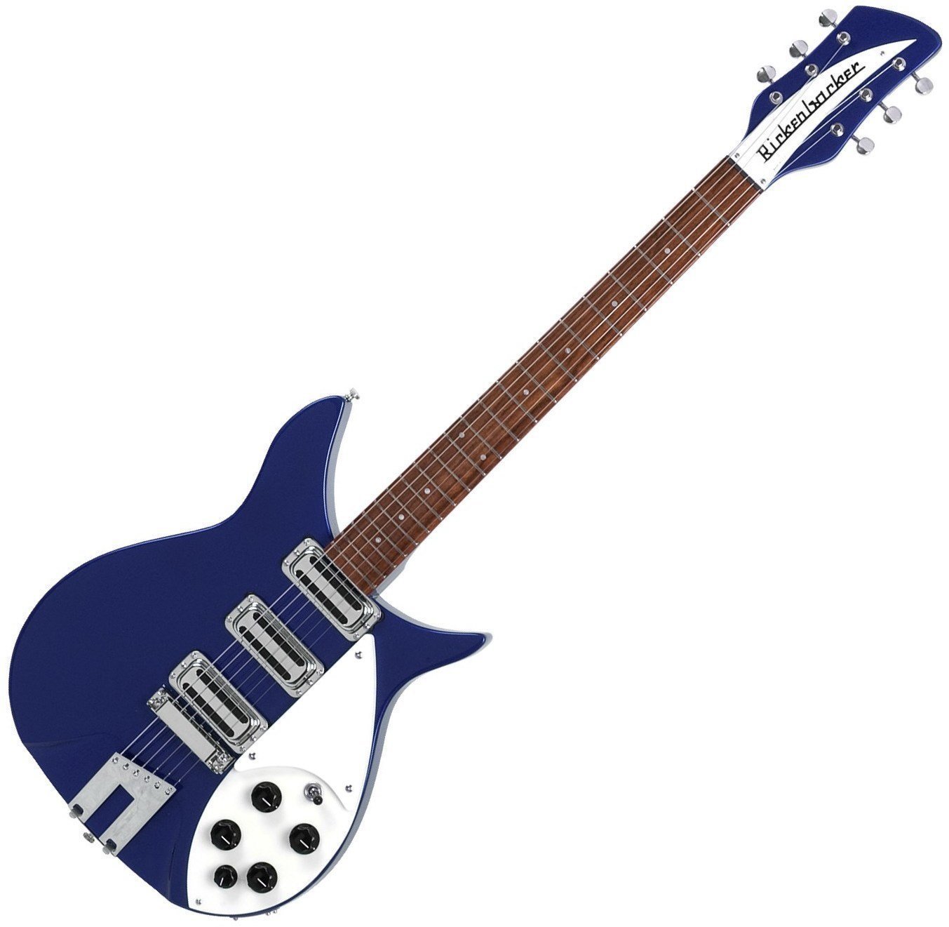 Halbresonanz-Gitarre Rickenbacker 350V63 Liverpool Midnight Blue