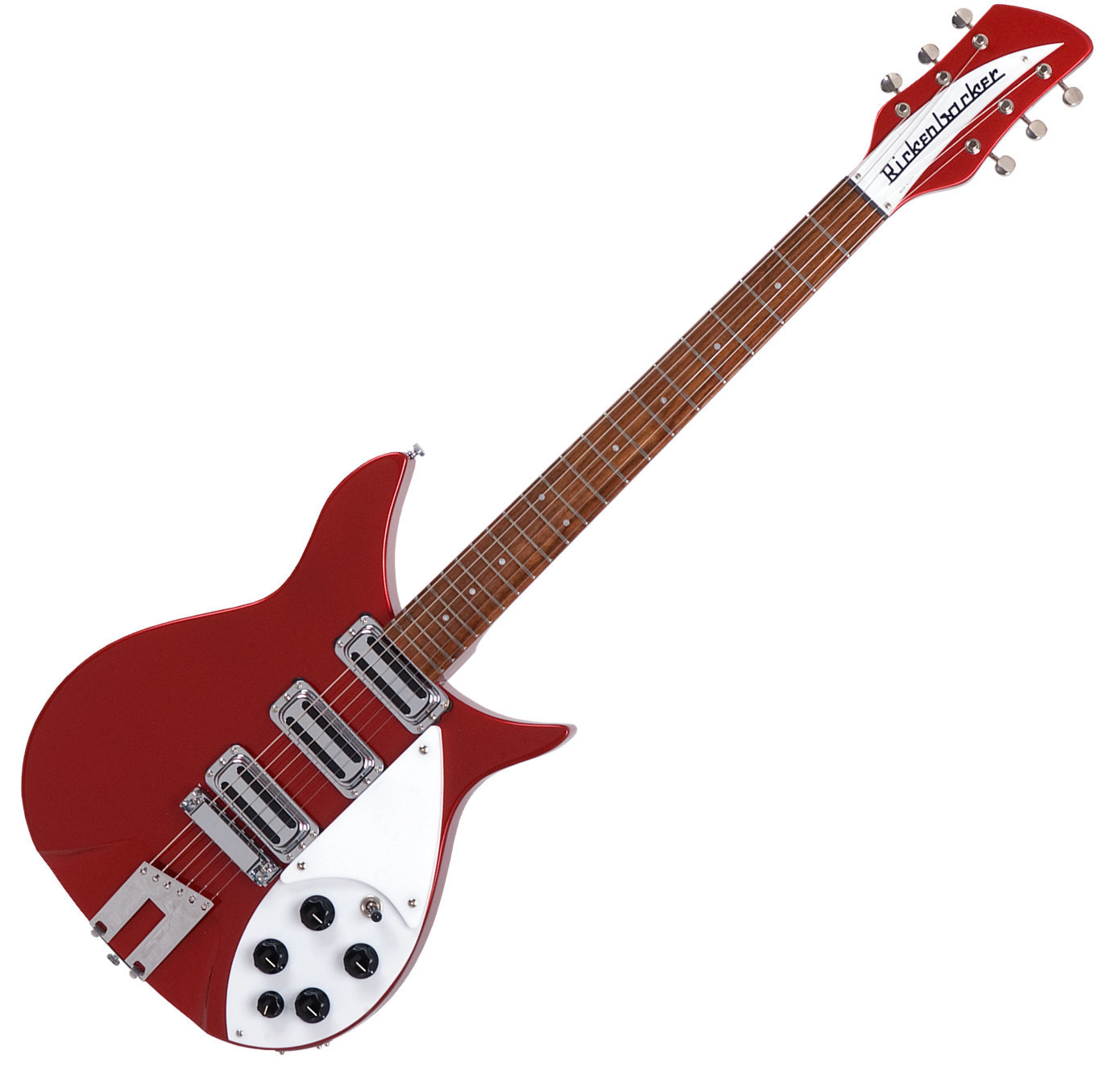 Halvakustisk gitarr Rickenbacker 350V63 Liverpool Ruby