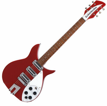 Halvakustisk gitarr Rickenbacker 350V63 Liverpool Ruby - 1