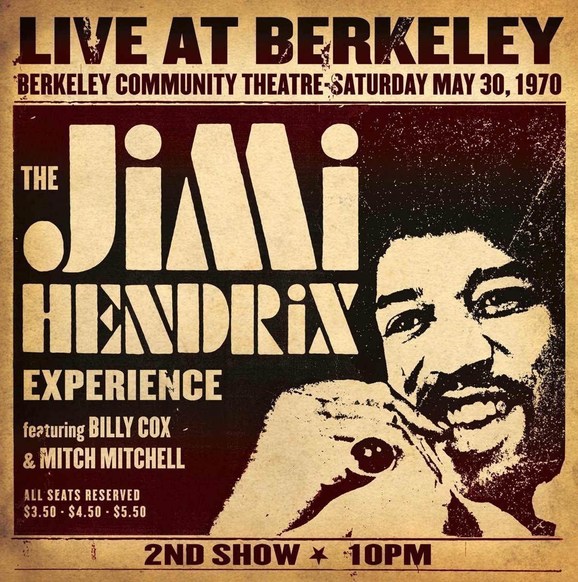 Hanglemez The Jimi Hendrix Experience Live At Berkeley (2 LP)