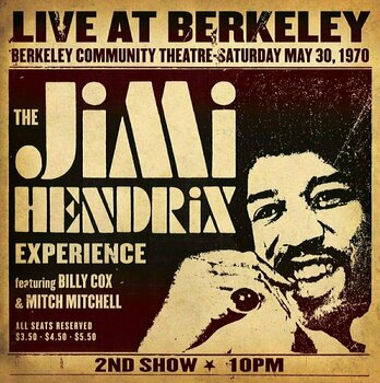 Vinyylilevy The Jimi Hendrix Experience Live At Berkeley (2 LP) - 1