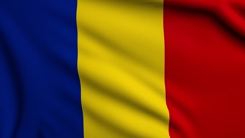 Marin nationell flagga Allroundmarin Romania Marin nationell flagga
