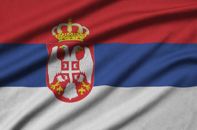 Národná vlajka Allroundmarin Serbia Národná vlajka