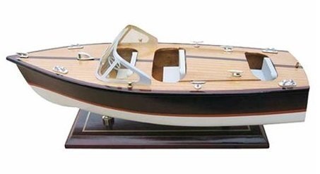 Model lode Sea-Club Italian runabout boat 35cm