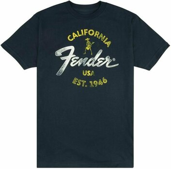 T-Shirt Fender T-Shirt Baja Blue Herren Blue S - 1