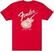 T-shirt Fender Starcaster Red XL T-shirt