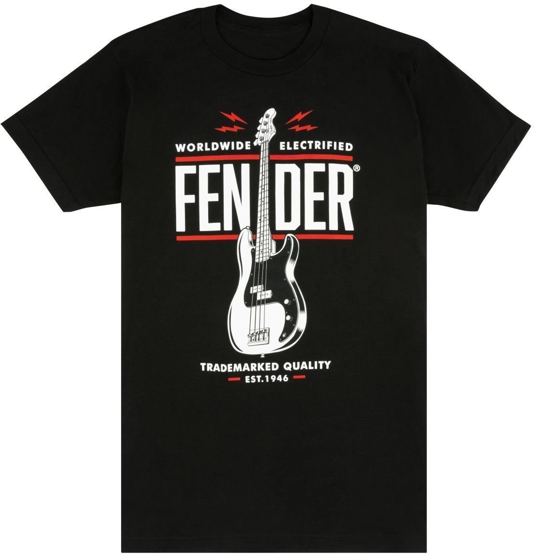 T-Shirt Fender P Bass Black 3XL T-Shirt